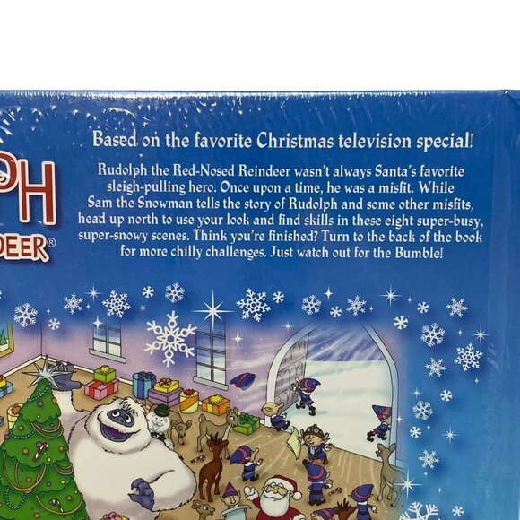 NEW Rudolph the Red Nosed Reindeer Childrens Book Sealed - Picture 3 of 3